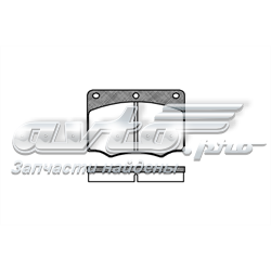 Do koszyka 5015930 Ford Klocki hamulcowe przednie tarczowe