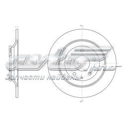 K01126251 Mazda Tarcza hamulcowa tylna