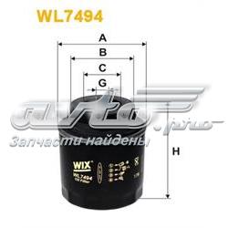 WL7494 WIX filtr oleju