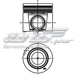 Tłok, komplet do jednego cylindru, STD Fiat/Alfa/Lancia 2996849 cena, od 117,62 USD