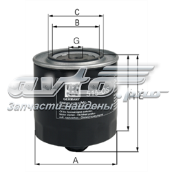 Filtr oleju Volvo 9125224 cena, od 18,47 USD