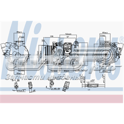  Sprężarka klimatyzacji Lexus ES 