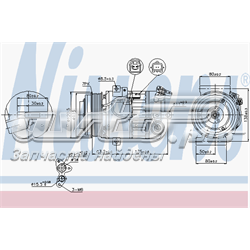 5060410471 Renault (RVI) Sprężarka klimatyzacji