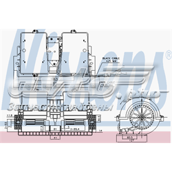 Silniczek wentylatora nagrzewnicy Renault Trucks TRUCK PREMIUM