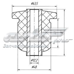 Silentblock tylnej belki ВАЗ 2109