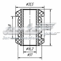 Silentblock przedniego wahacza dolnego Opel Rekord E sedana (1977 - 1986) cena, od 7,75 USD