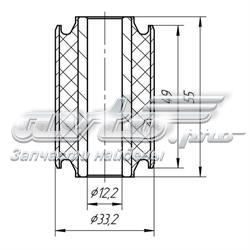 Silentblock wahacza tylnego dolnego Metgum 0214 cena, od 8,08 USD