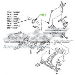 Tuleja stabilizatora przedniego B10001 Borsehung