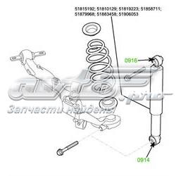  Silentblock amortyzatora tylnego Fiat Doblo 2