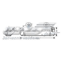 Chłodnica intercoolera 144960600R Renault (RVI)