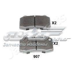 PP907AF Japan Parts Okładziny (klocki) do hamulców tarczowych tylne