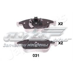 PA031AF Japan Parts Klocki hamulcowe przednie tarczowe