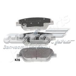 PAK28AF Japan Parts Klocki hamulcowe przednie tarczowe
