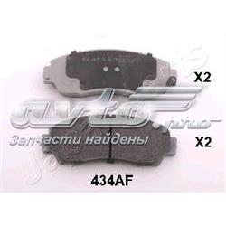 PA434AF Japan Parts Klocki hamulcowe przednie tarczowe
