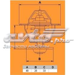 Termostat HKT ZB48B765 cena, od 12,69 USD