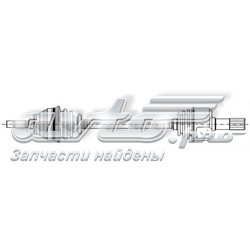 Przegub homokinetyczny przedni zewnętrzny GSP 650057 cena, od 43,22 USD