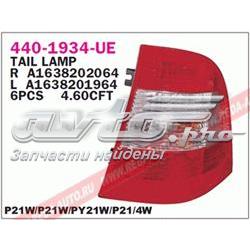 Lampa zespolona tylna lewa do Mercedes ML/GLE  W163