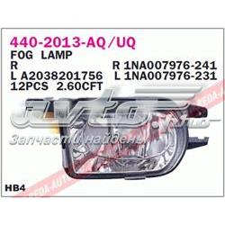 Do koszyka A2038201756 Mercedes Lampa przeciwmgielna lewa