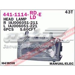 Do koszyka 3941041 Autotechteile Reflektor lewy