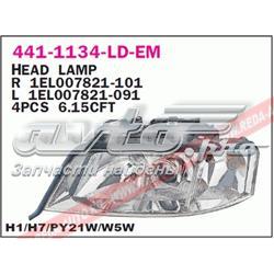 Reflektor lewy Audi A6 C4 sedana (4A2) (1994 - 1998) cena, od 152,47 USD