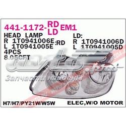 Reflektor prawy Volkswagen Touran I