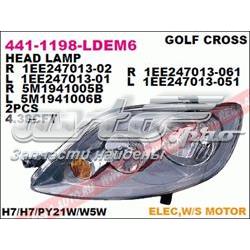 Reflektor prawy 1EE247013061 VAG