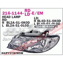 Reflektor prawy BL4C510K0D Mazda