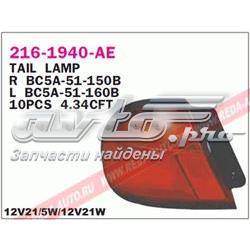 Lampa zespolona tylna lewa do Mazda 323 BA