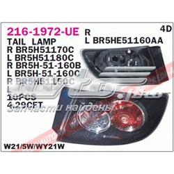 Lampa zespolona tylna lewa zewnętrzna TYC 11B102012B cena, od 74,07 USD