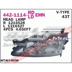 Reflektor lewy Opel Vectra A sedana (86, 87) (1988 - 1995) cena, od 68,10 USD