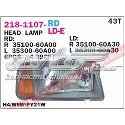 Reflektor lewy Suzuki 3530060A31000 cena, od 122,58 USD