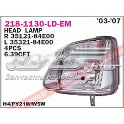 Reflektory Opel Agila