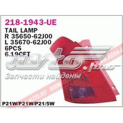 Do koszyka Lampa zespolona tylna prawa Suzuki Swift III RS