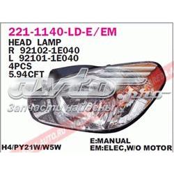 Reflektory Hyundai Accent