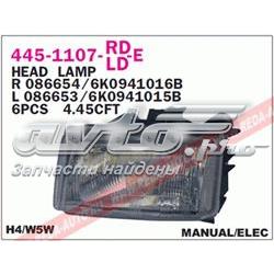 445-1107L-LD-E Depo/Loro reflektor lewy