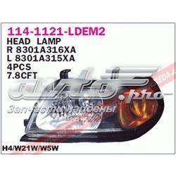 Reflektor lewy do Mitsubishi Pajero K90