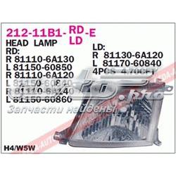 Reflektor prawy Toyota Land Cruiser J9