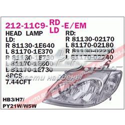 Kupić Reflektor prawy Toyota Corolla  E12 w dobrej cenie
