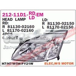 Reflektor prawy 8113002150 Toyota