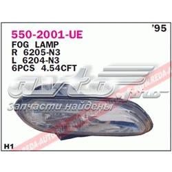 37090748S Peugeot/Citroen Lampa przeciwmgielna lewa