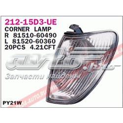 Kierunkowskaz prawy Toyota Land Cruiser J10