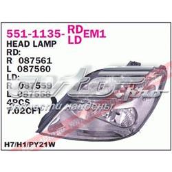 Reflektor lewy do Renault Scenic I JA0, JA1, FA0