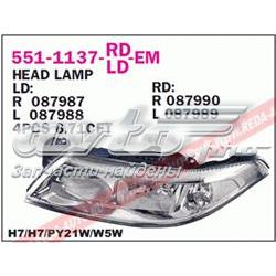 Reflektor lewy Renault Laguna II