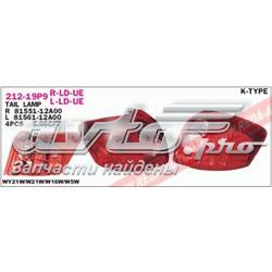 Lampa zespolona tylna prawa Toyota 8155112A00 cena, od 119,11 USD