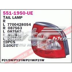 Lampa zespolona tylna lewa Renault Megane SCENIC minivan (JA0, JA1) (1996 - 2001) cena, od 47,75 USD