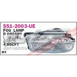  Lampa przeciwmgielna lewa Renault Espace 3