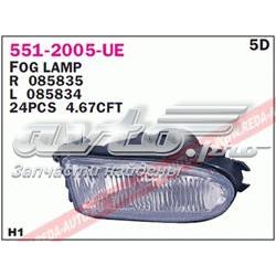 Lampa przeciwmgielna lewa Renault (RVI) 7700425885