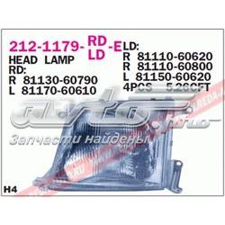 Reflektor lewy Toyota Land Cruiser J9