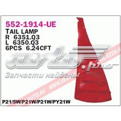 Lampa zespolona tylna lewa do Citroen C3 I FC