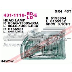 Reflektor prawy 4311118RLDE Depo/Loro